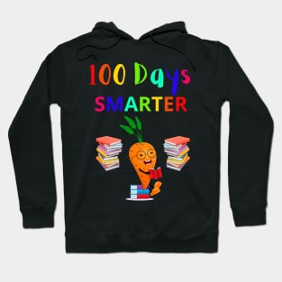 100 Days Smarter, Happy 100 Days Of School Hoodie